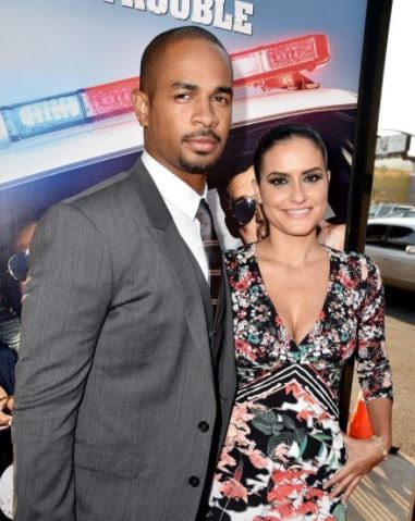 Amara Wayans's father, Damon Wayans Jr., with step-mother.